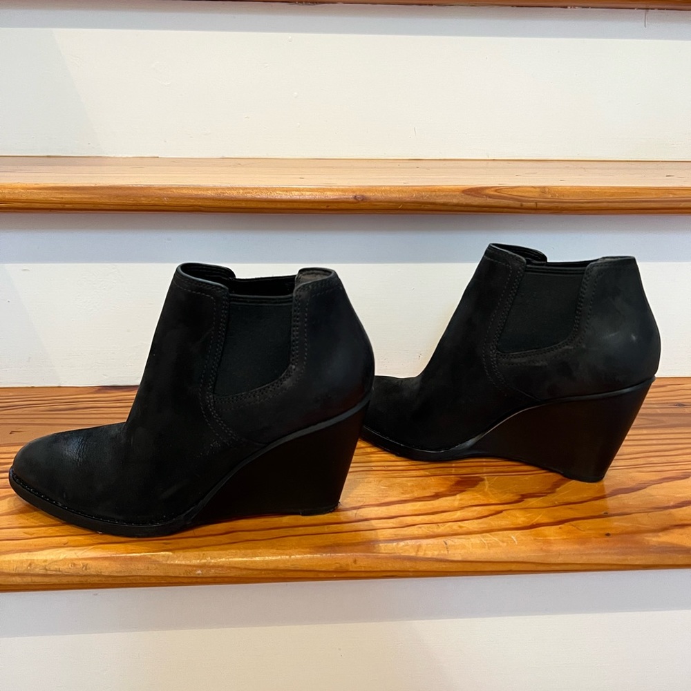 Cole Haan wedge booties